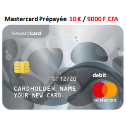 Mastercard Prépayée 10 € /...