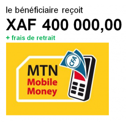 MTN MONEY 400 000 FCFA