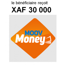 MOOV MONEY 30 000 FCFA