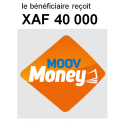 MOOV MONEY 40 000 FCFA