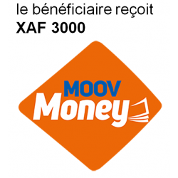 MOOV MONEY 3000 FCFA