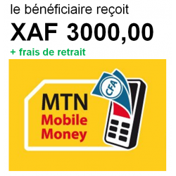 MTN MONEY 3 000 FCFA