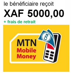 MTN MONEY 5 000 FCFA