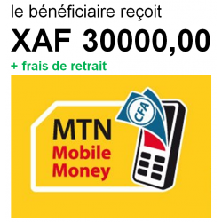 MTN MONEY 30 000 FCFA