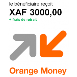 ORANGE MONEY 3 000 FCFA