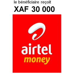 AIRTEL MONEY 30 000 FCFA