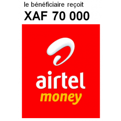 AIRTEL MONEY 70 000 FCFA
