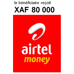 AIRTEL MONEY 80 000 FCFA